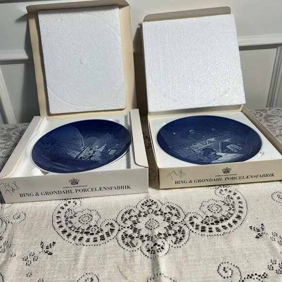 Vintage Bing & Grondahl Jule After Christmas Plates - Picture 2 of 7